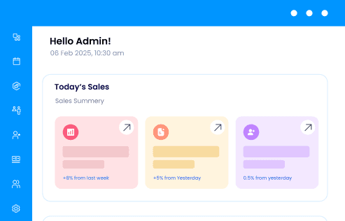 Stay on top of your tasks with a real-time, interactive scheduler dashboard.