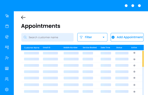 From booking to rescheduling, handle all your appointments seamlessly in one place.
